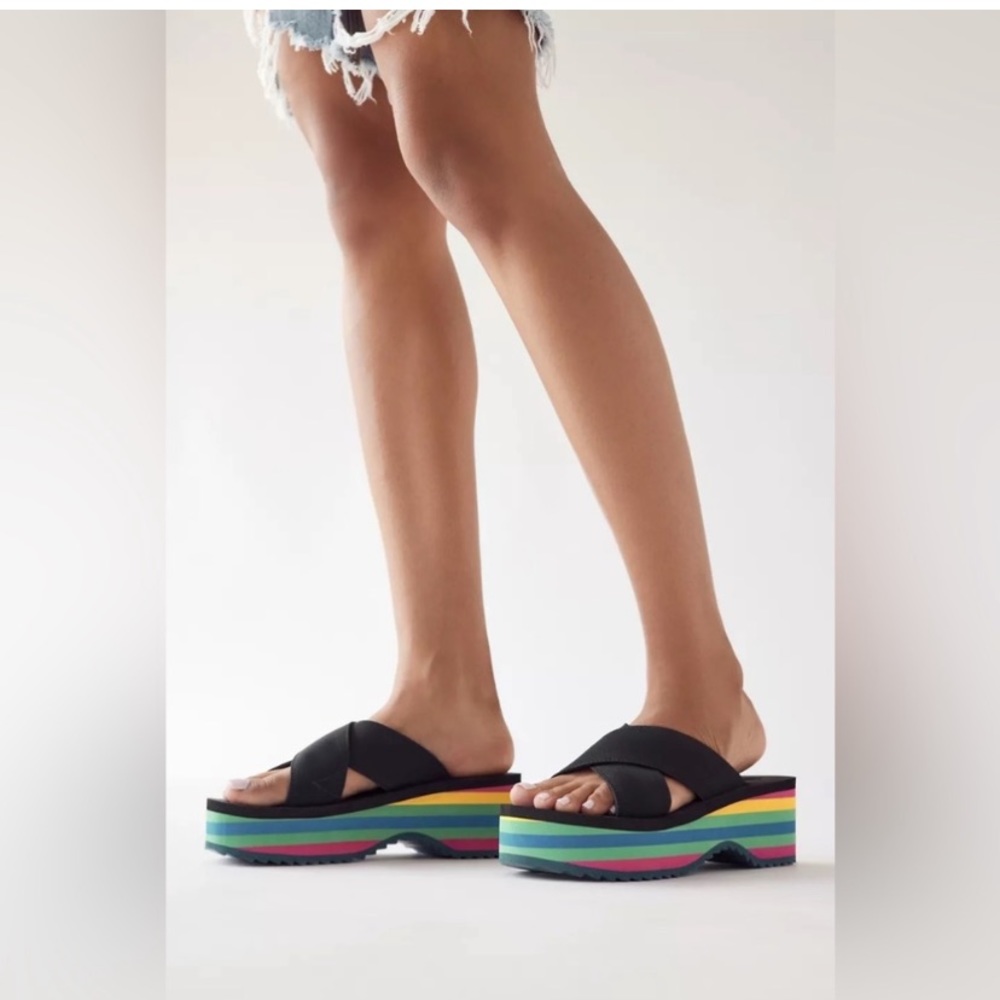 Urban Outfitters platform slides